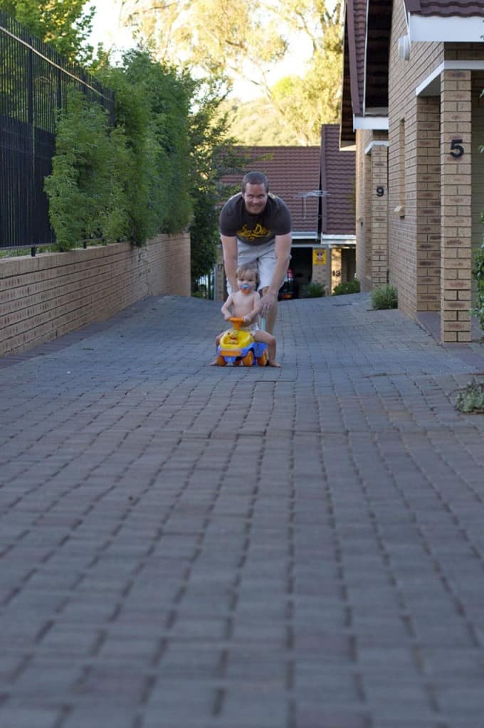 Dad & Bear