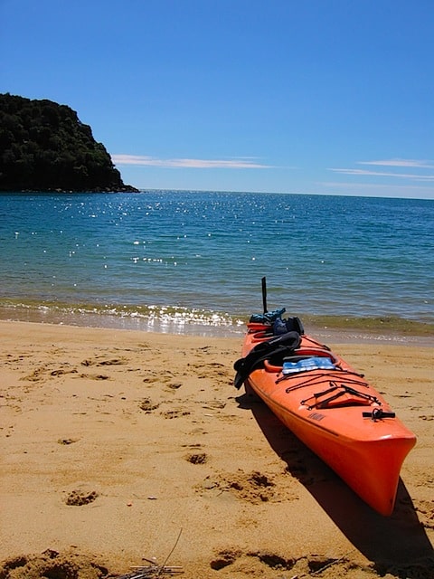 The fastest kayak in the Abel Tasman