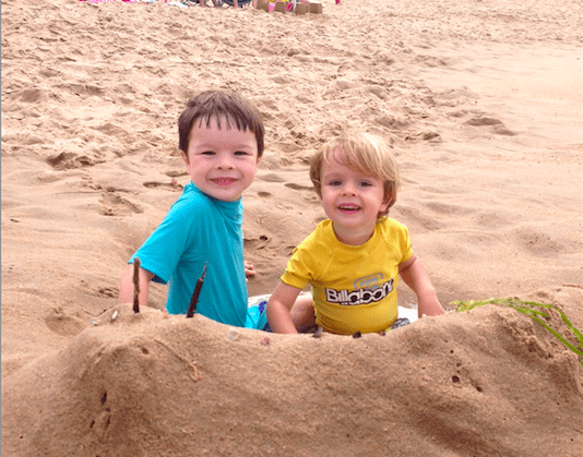 Boys at the Beach